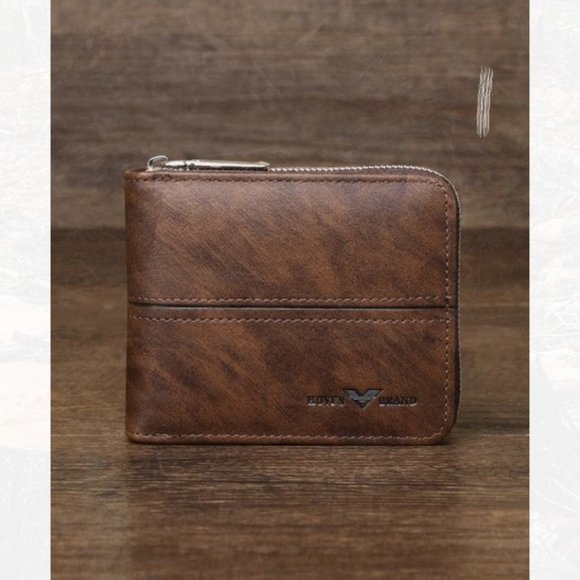 New Letter Graphic Small Wallet coffee Brown 172